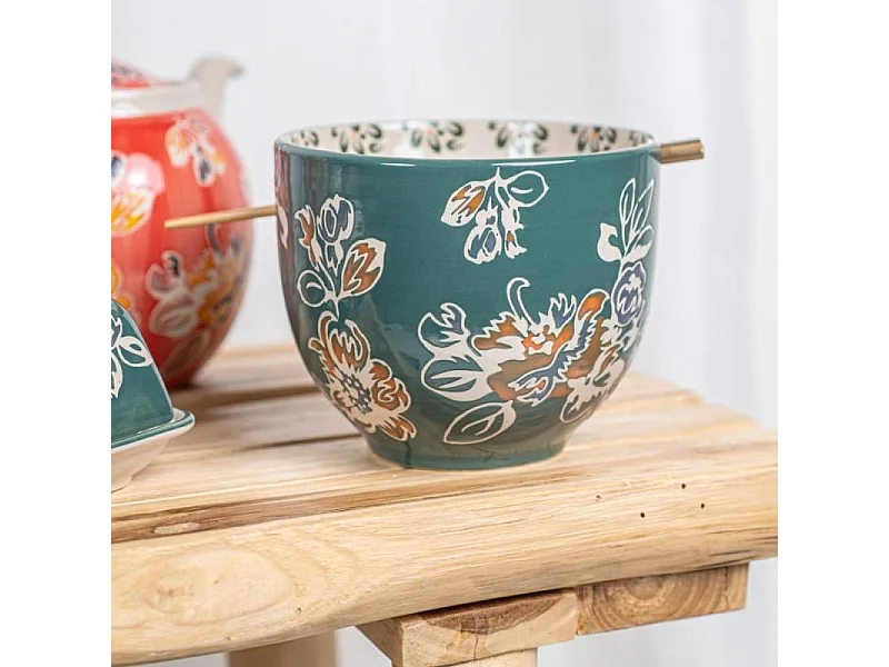 Bol avec baguettes XL Faustine 14,5 cm