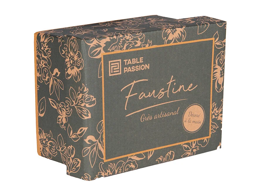 Bol avec baguettes Faustine 13 cm