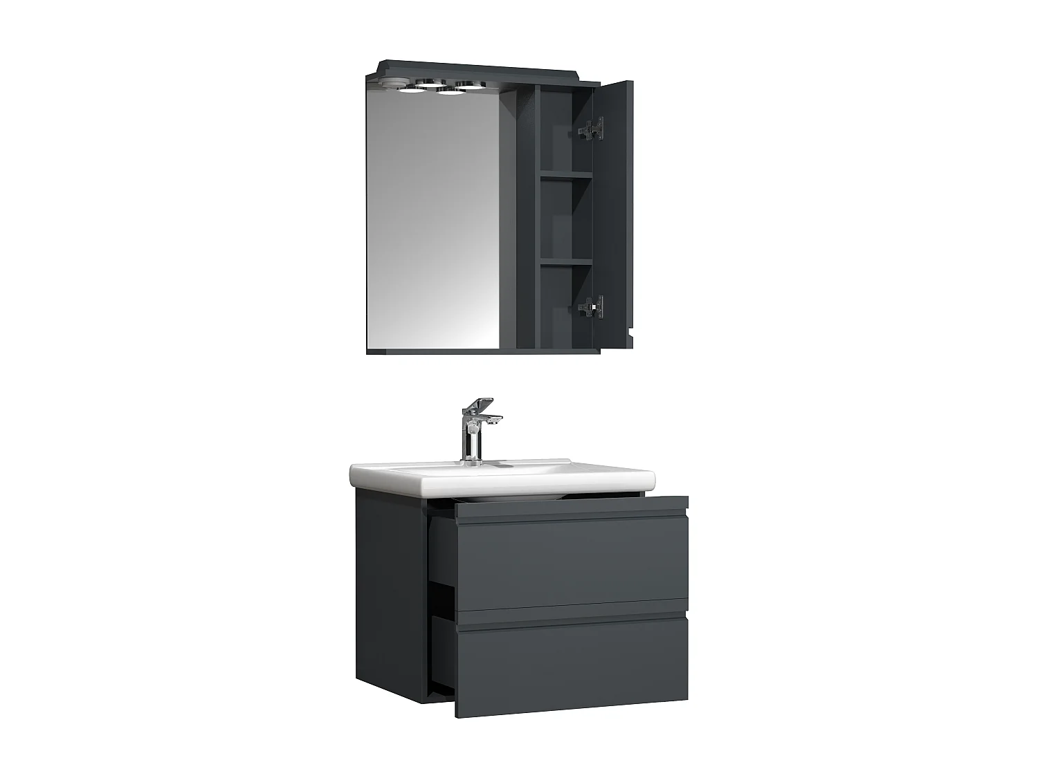 3 pz. lavabo Silora L