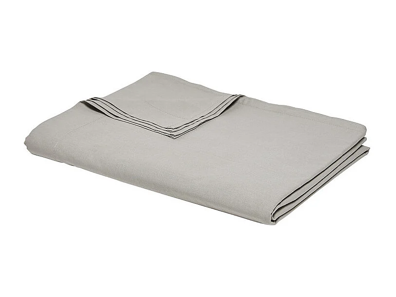 Feuille de comptoir 100% coton qualité 144 fils, en couleurs unies. Linge 240x270cm