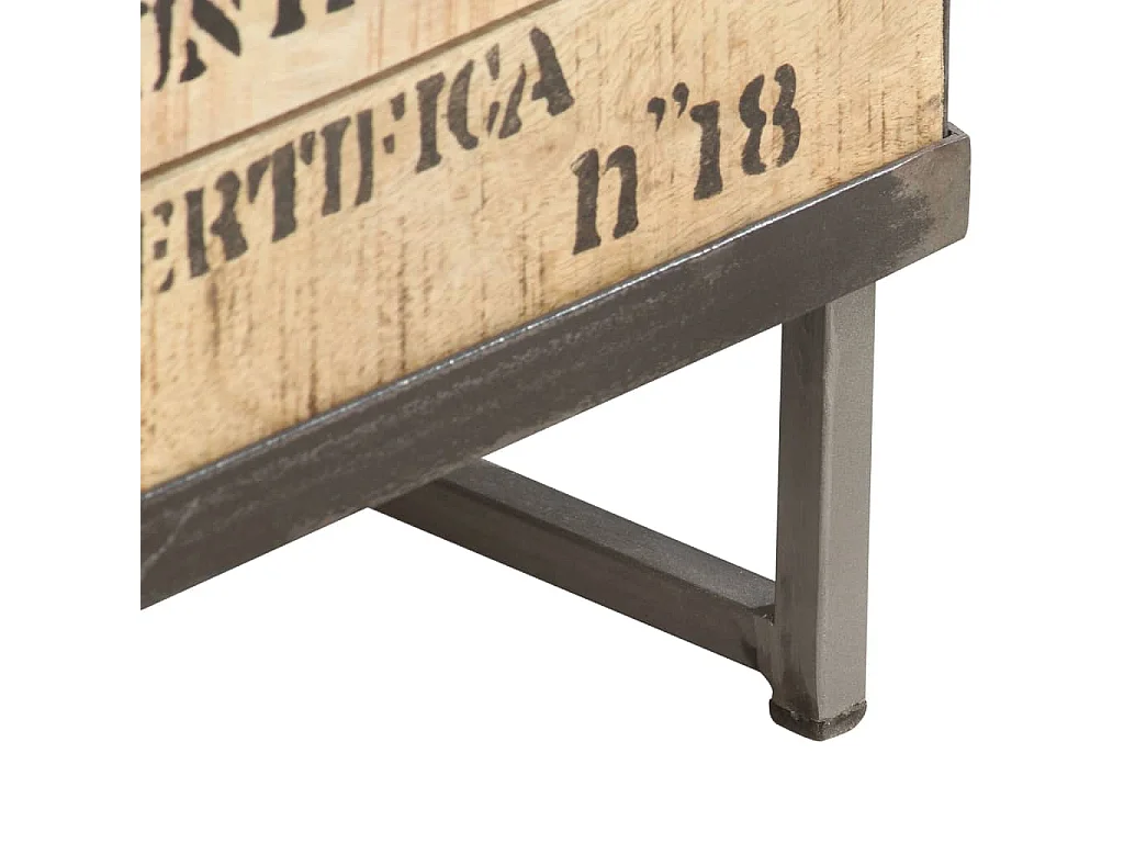 Buffet 60 x 30 x 70 cm Bois de manguier massif