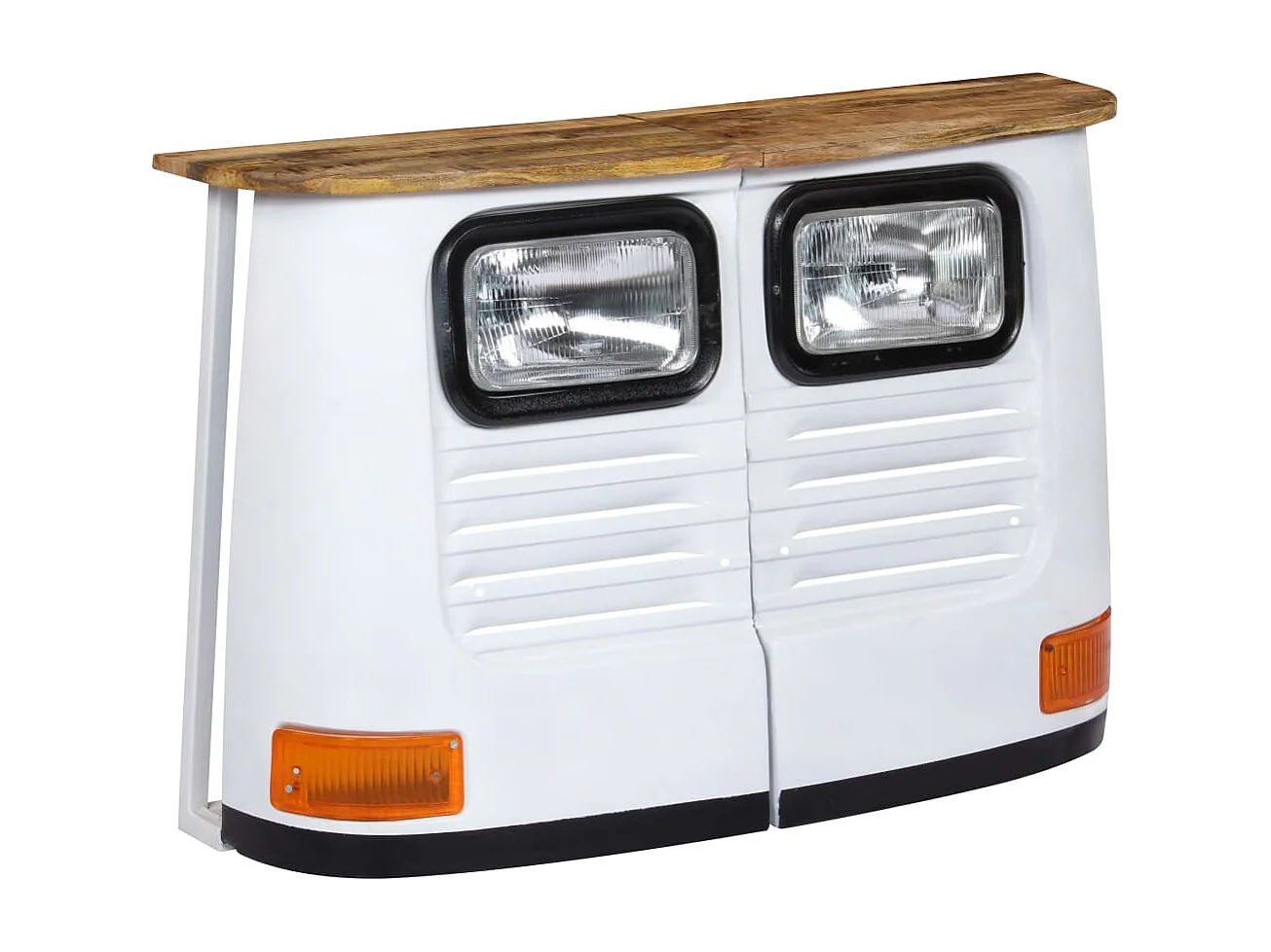 Aparador con forma de camión madera maciza de mango blanco