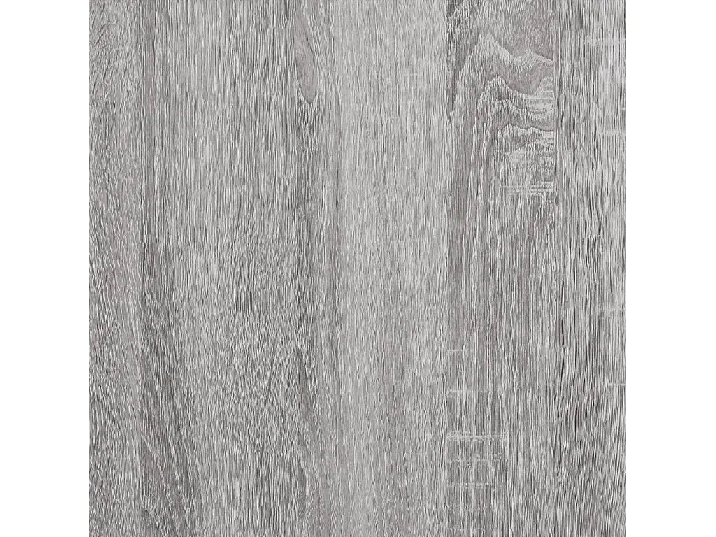 Hoge kasten 3 st bewerkt hout grijs sonoma eikenkleurig