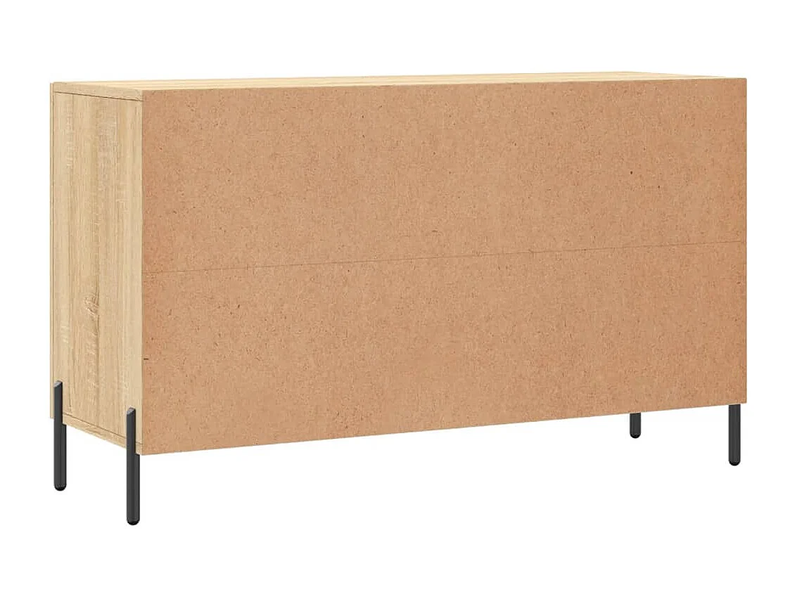 Buffet chêne sonoma 100x36x60 cm bois d'ingénierie