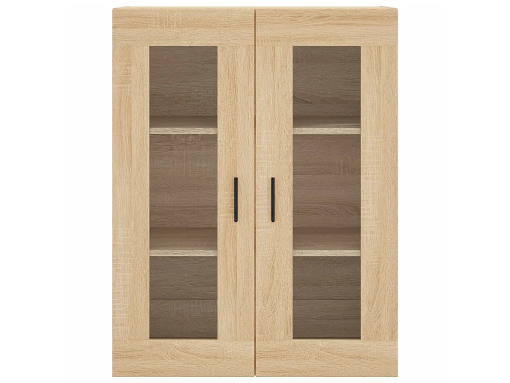 Armário alto 69,5x34x180 cm derivados de madeira cor sonoma