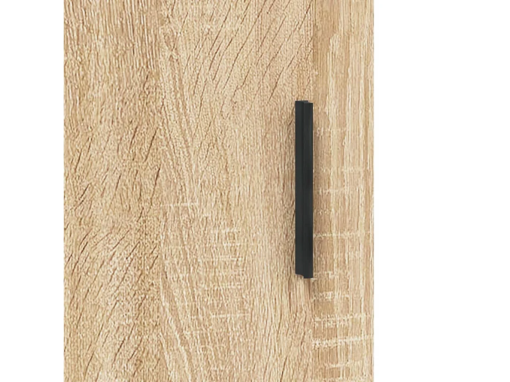 Armário alto 69,5x34x180 cm derivados de madeira cor sonoma