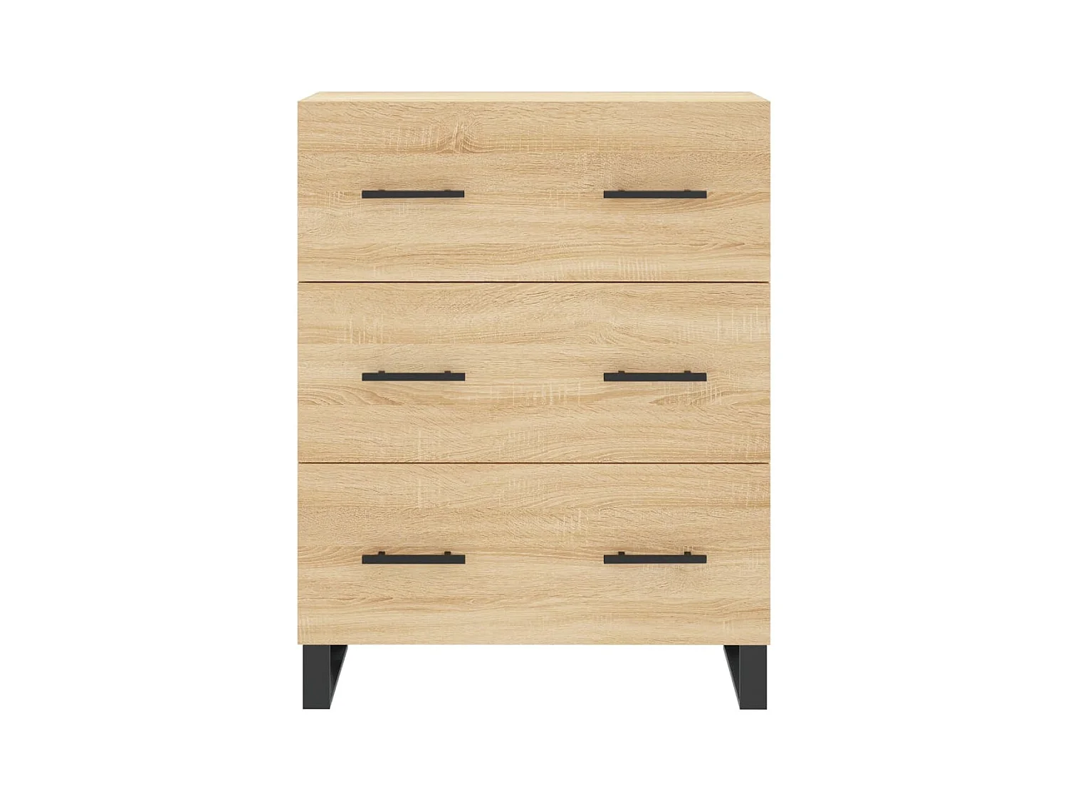 Buffet haut Chêne sonoma 69,5x34x180 cm Bois d'ingénierie