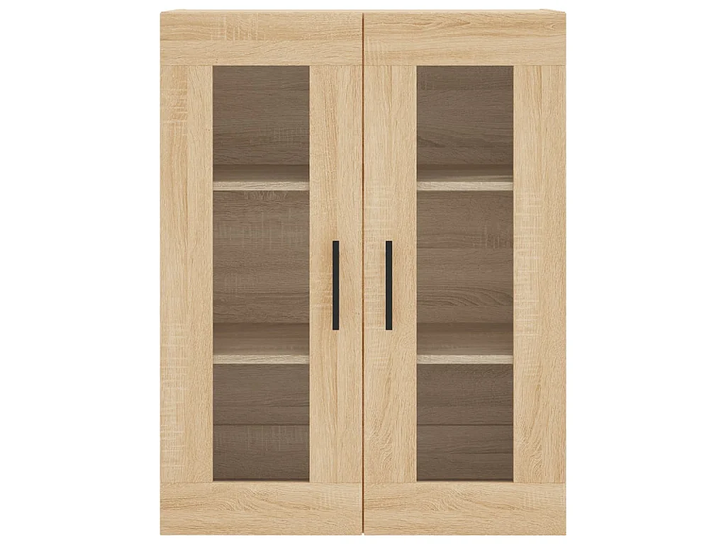 Buffet haut Chêne sonoma 69,5x34x180 cm Bois d'ingénierie