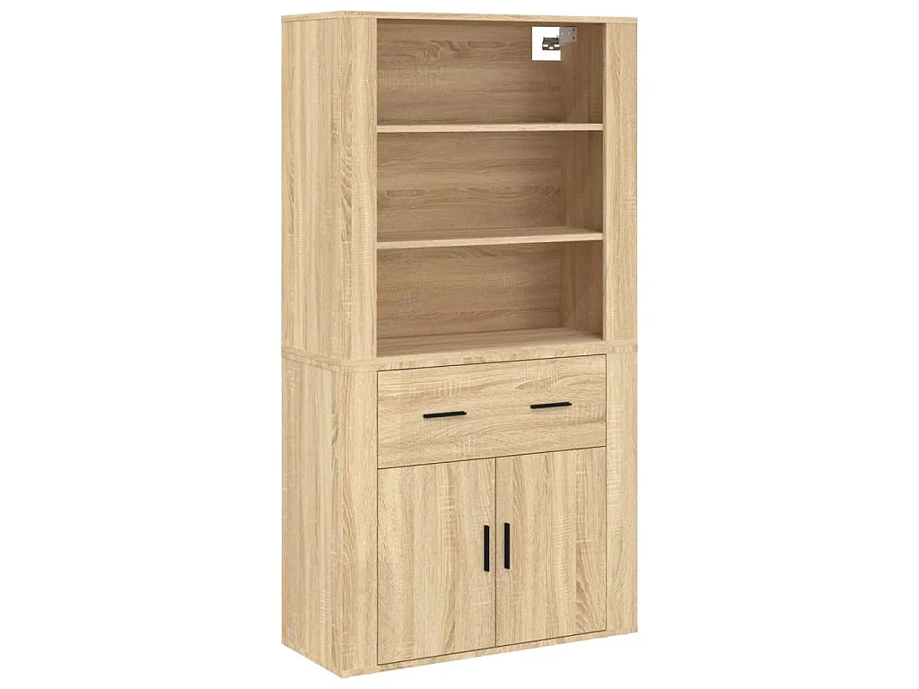 Highboard Sonoma-Eiche Holzwerkstoff