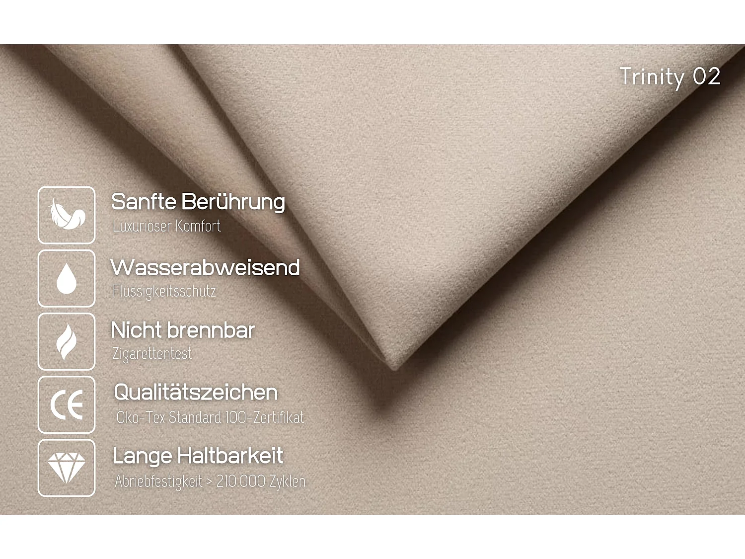 Łóżko bukowe lewitujące Visby HARALD 140x200, naturalny/beż