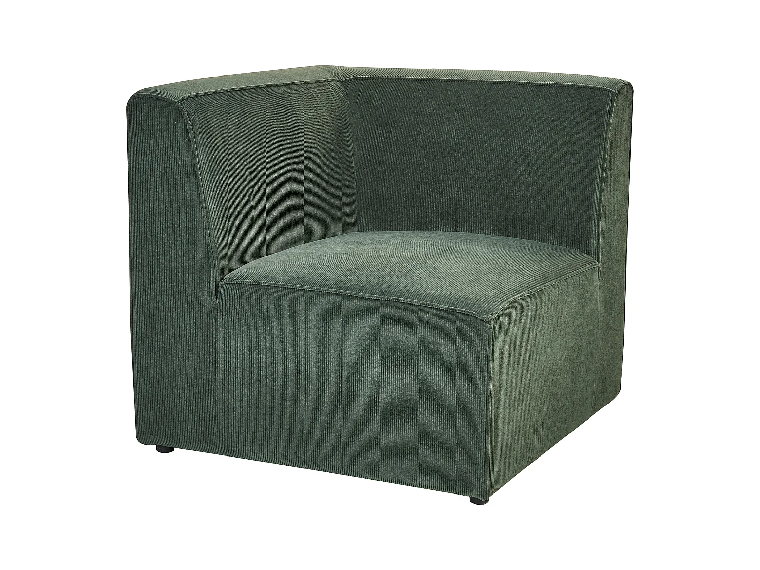 Sofá modular LEMVIG Pana Verde oscuro 2 plazas