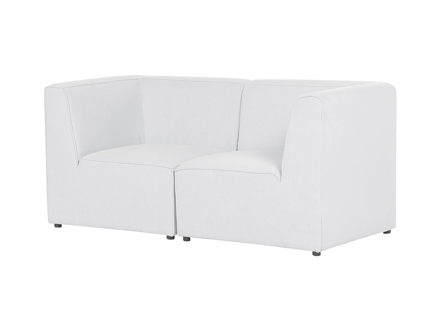 Modulsofa LEMVIG Cord Cremeweiss 2-Sitzer