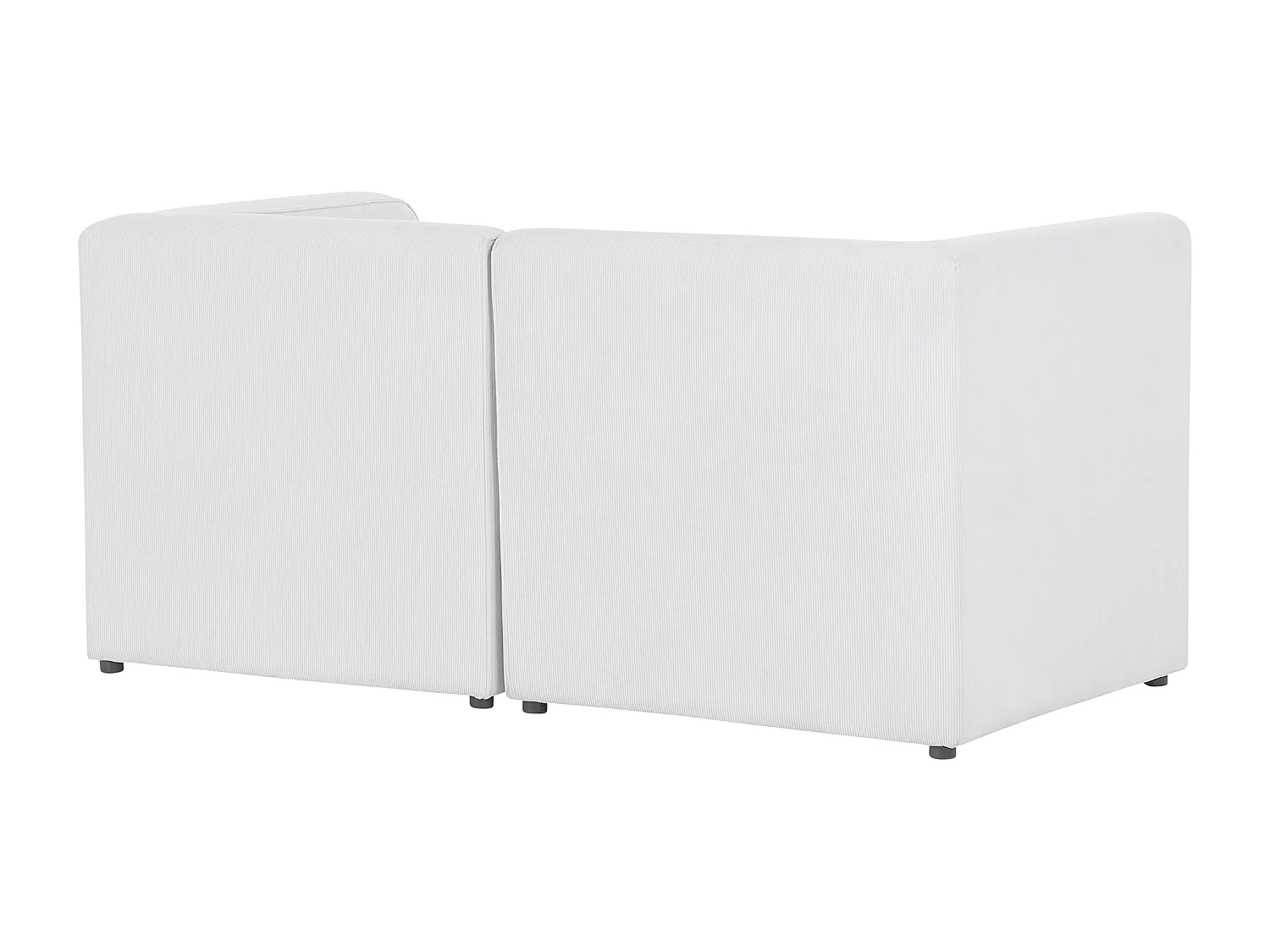 Modulaire bank LEMVIG Corduroy Gebroken wit 2-zitter