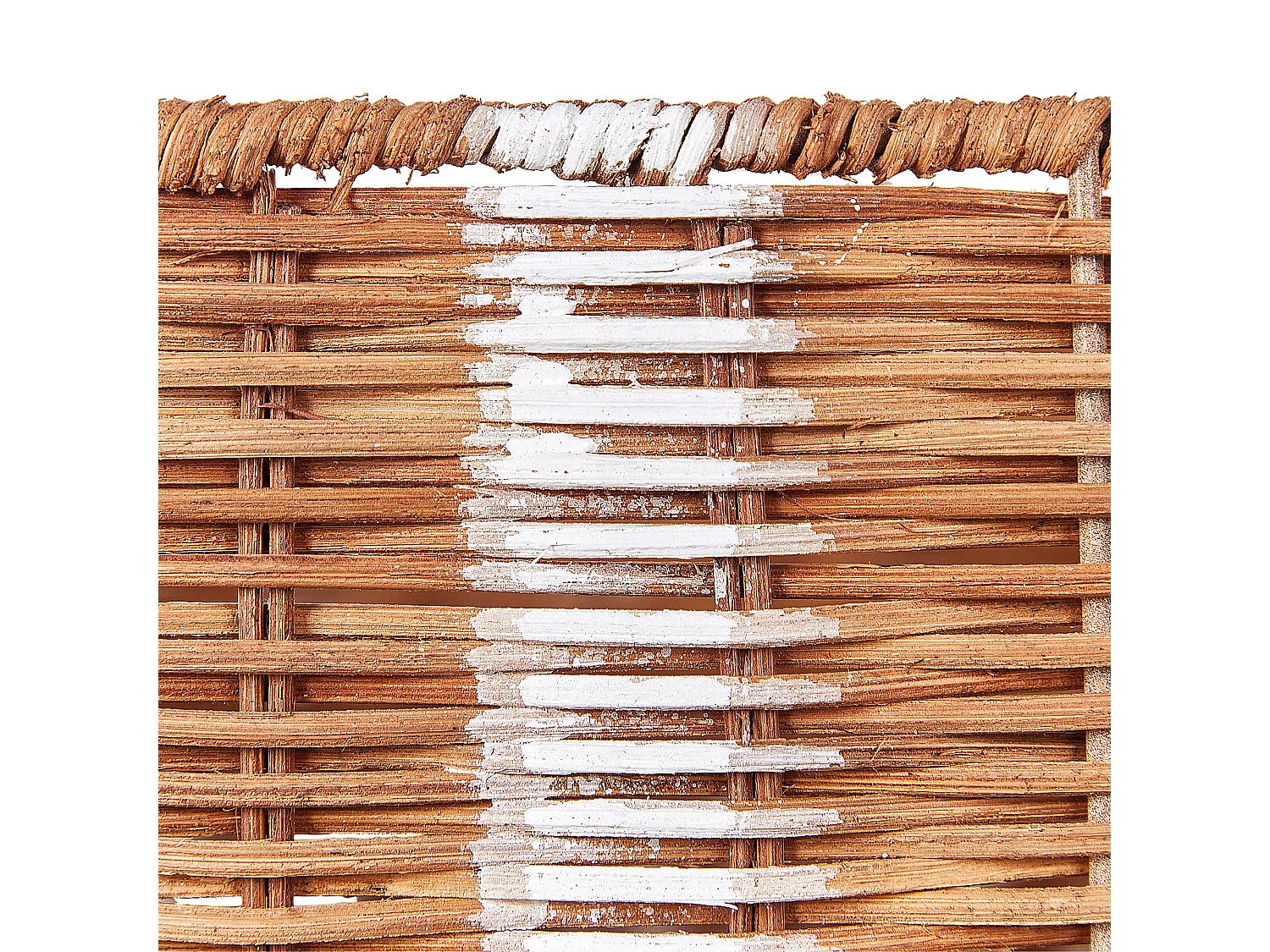 Aufbewahrungskorb 3er Set Weihnachtsgeschenke CADEAU Rattan Naturfarben