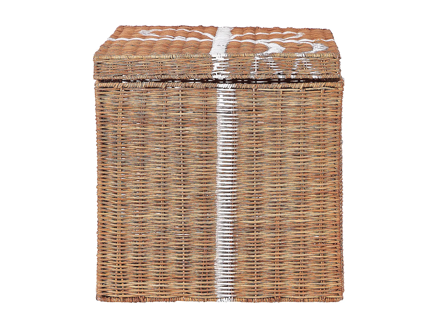 Conjunto de 3 cestos Presentes de Natal CADEAU Rattan Natural