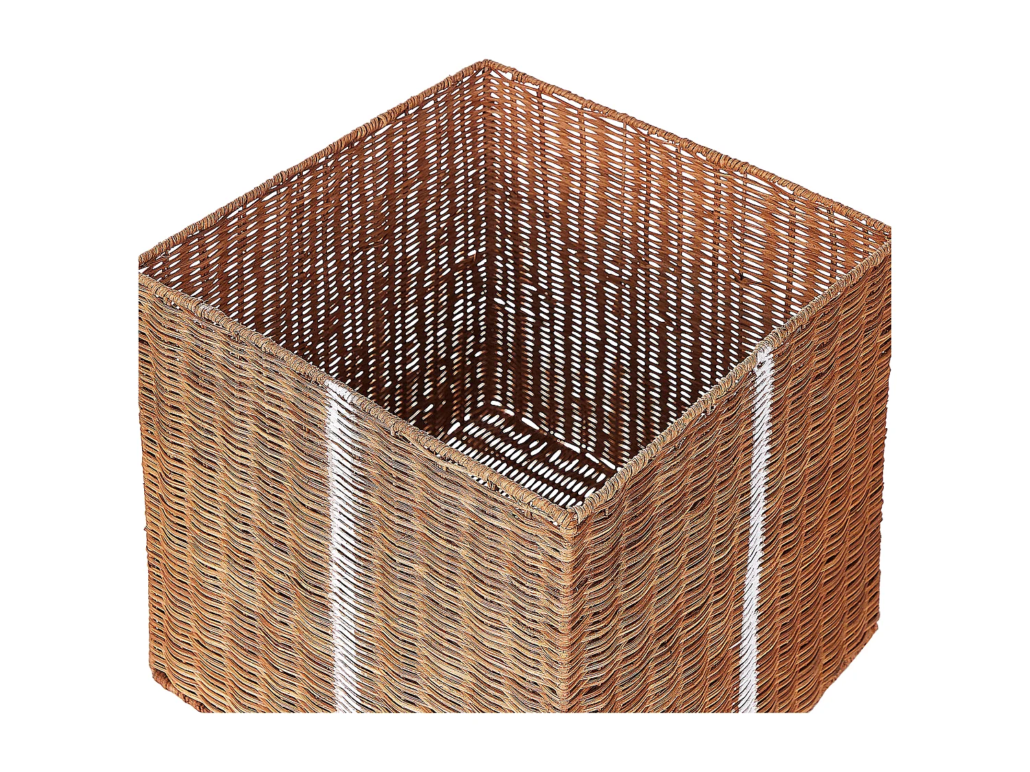 Conjunto de 3 cestos Presentes de Natal CADEAU Rattan Natural