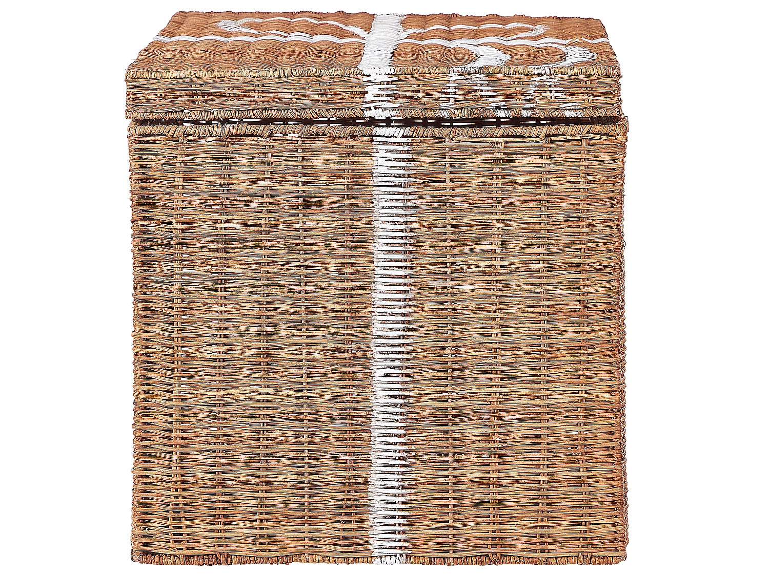 Zestaw 3 koszy Prezenty świąteczne CADEAU Rattan Naturalny