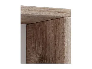 Supporto CD DVD in legno Scaffale decorativo Rasato