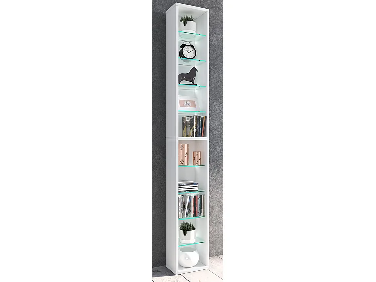 Supporto CD DVD in legno Scaffale decorativo Rasato