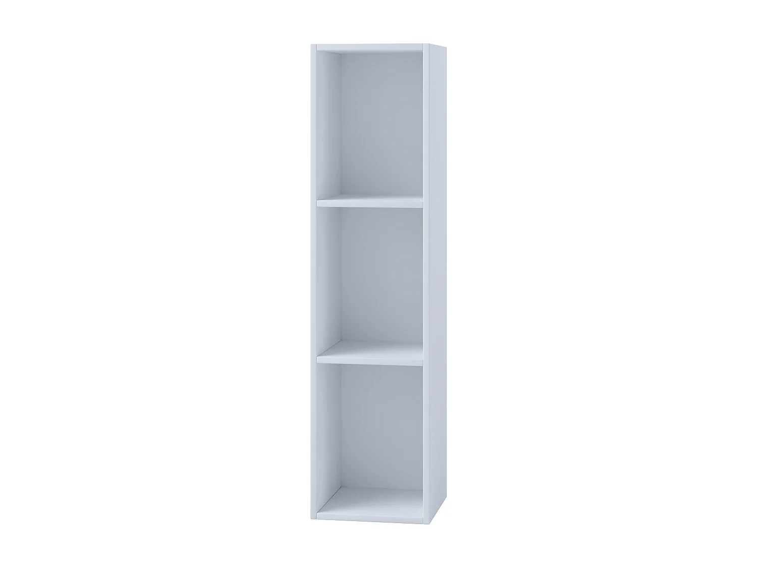 CD / DVD Media Shelf Platto White H. 107 x W. 34 x D. 30 cm