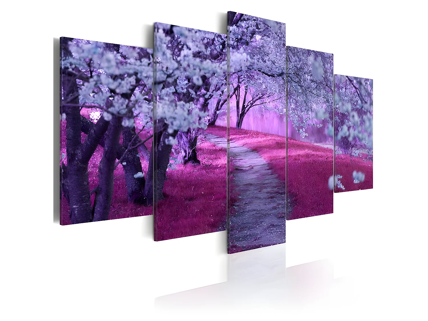 Tableau The Road of Love 100x50 cm