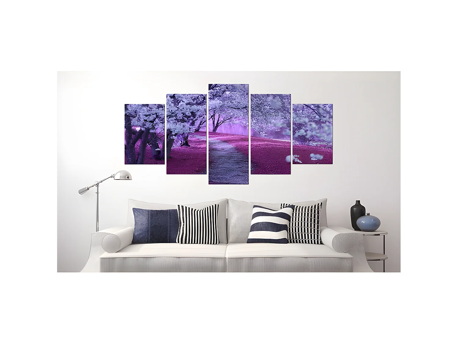 Tableau The Road of Love 100x50 cm