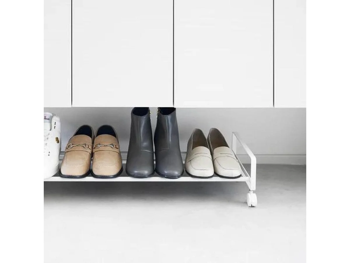 Etagère à chaussures sur roulettes L83,5 cm - TOWER