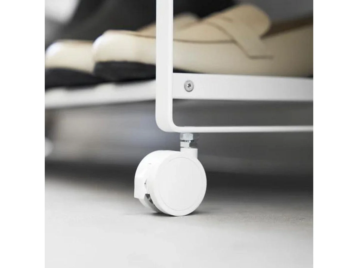 Etagère à chaussures sur roulettes L83,5 cm - TOWER