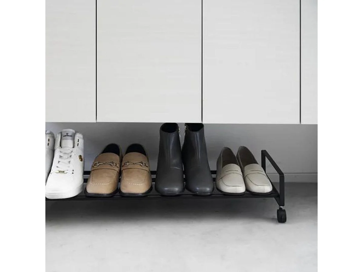Etagère à chaussures sur roulettes L83,5 cm - TOWER