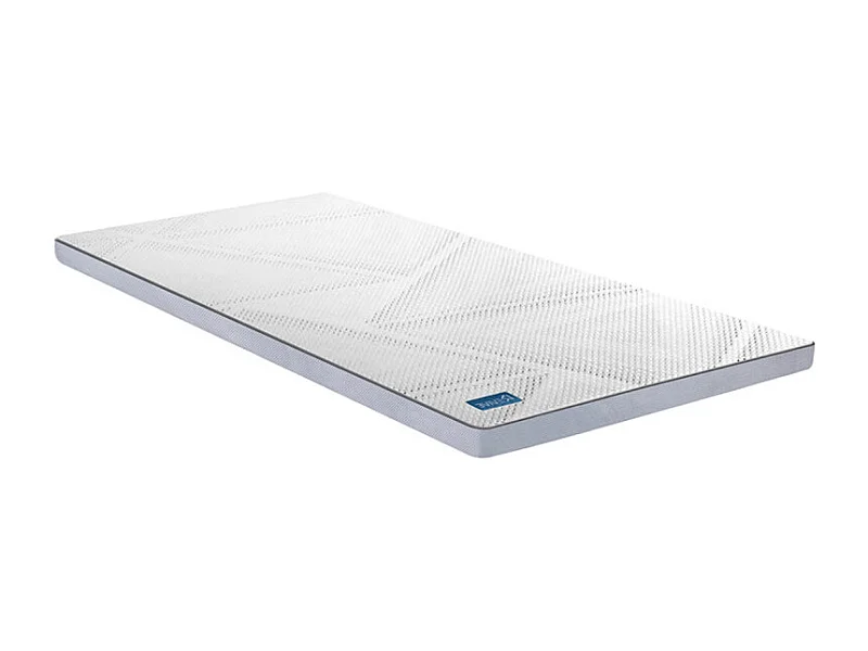 Surmatelas 140 x 190 cm mousse mémoire de forme et gel AirFeel™ – LUNA