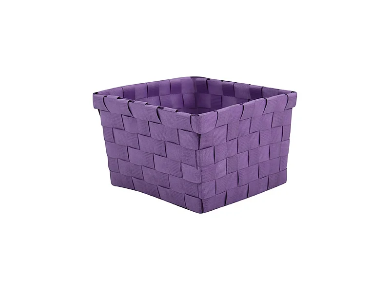 Panier de rangement 10x10x7,5cm Violet MSV