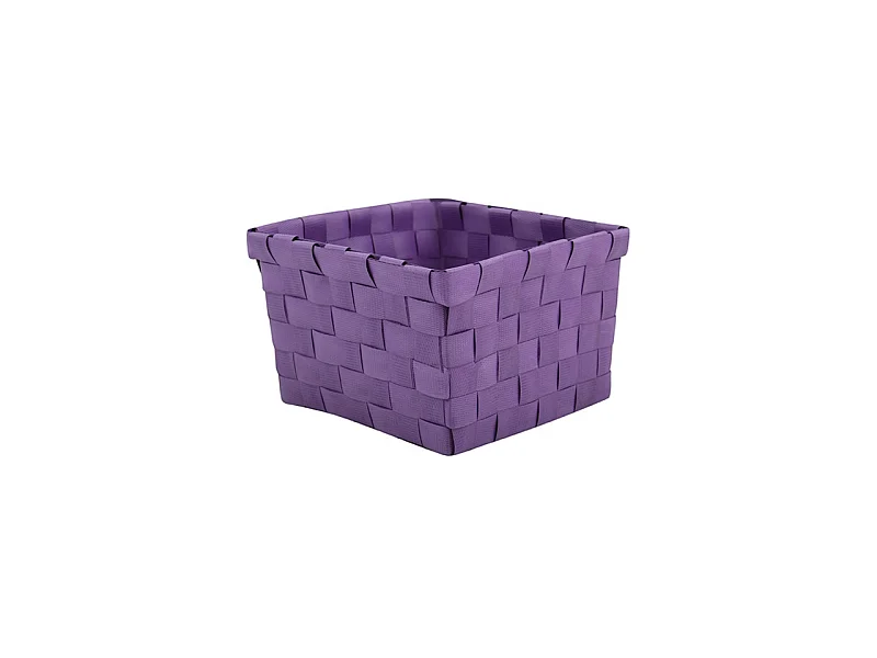 Panier de rangement 10x10x7,5cm Violet MSV