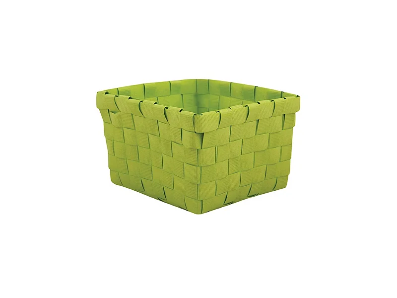 Panier de rangement 10x10x7,5cm Vert MSV