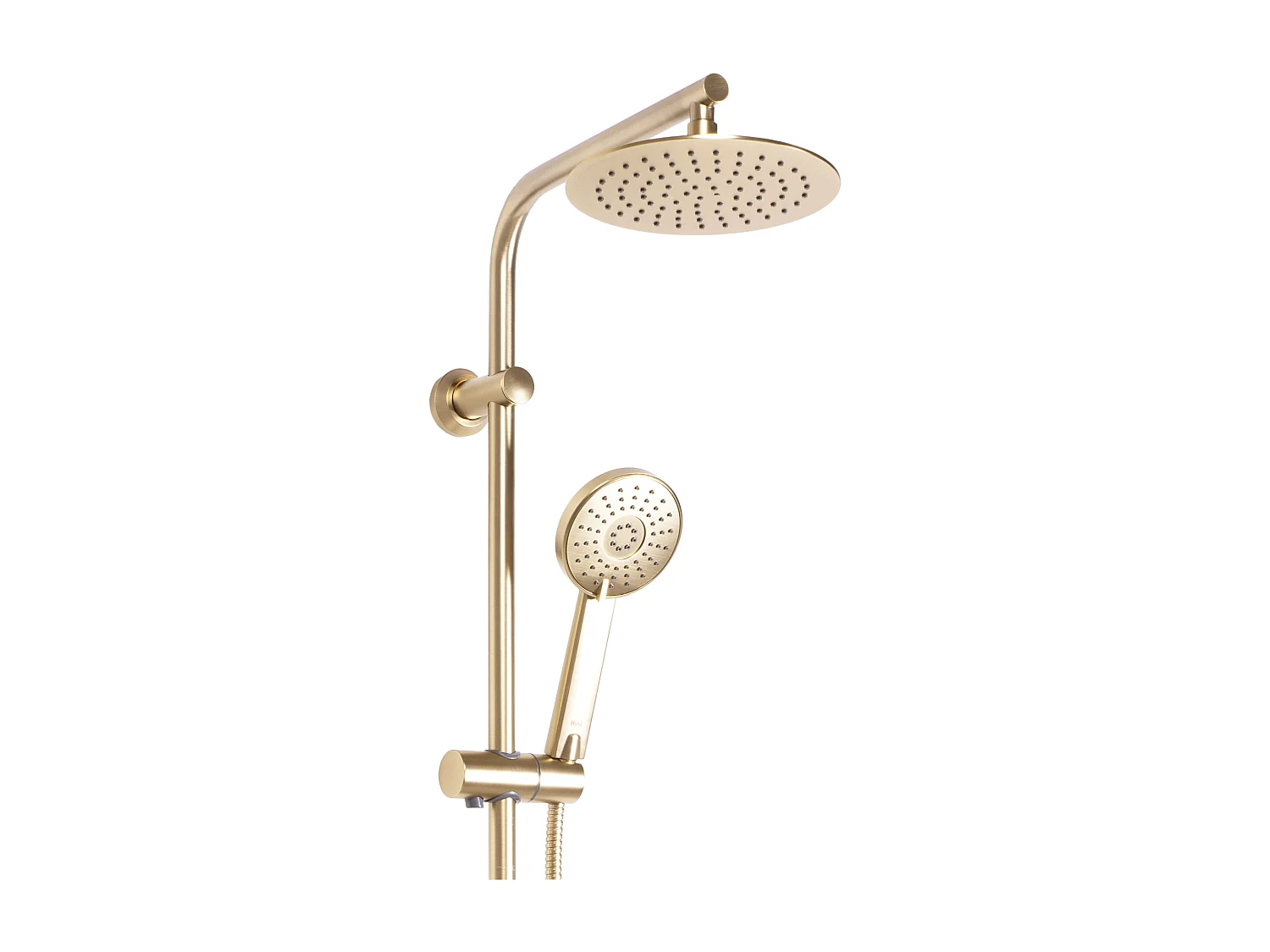 Doucheset Rea Bliss Thermostat Brush Gold