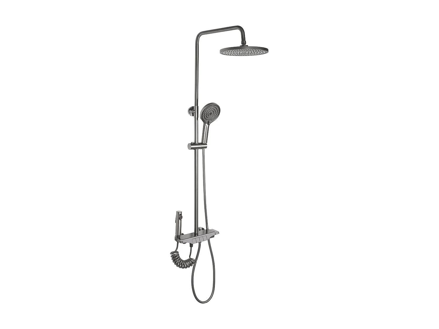 Set Doccia Rea Savio Led Titanium