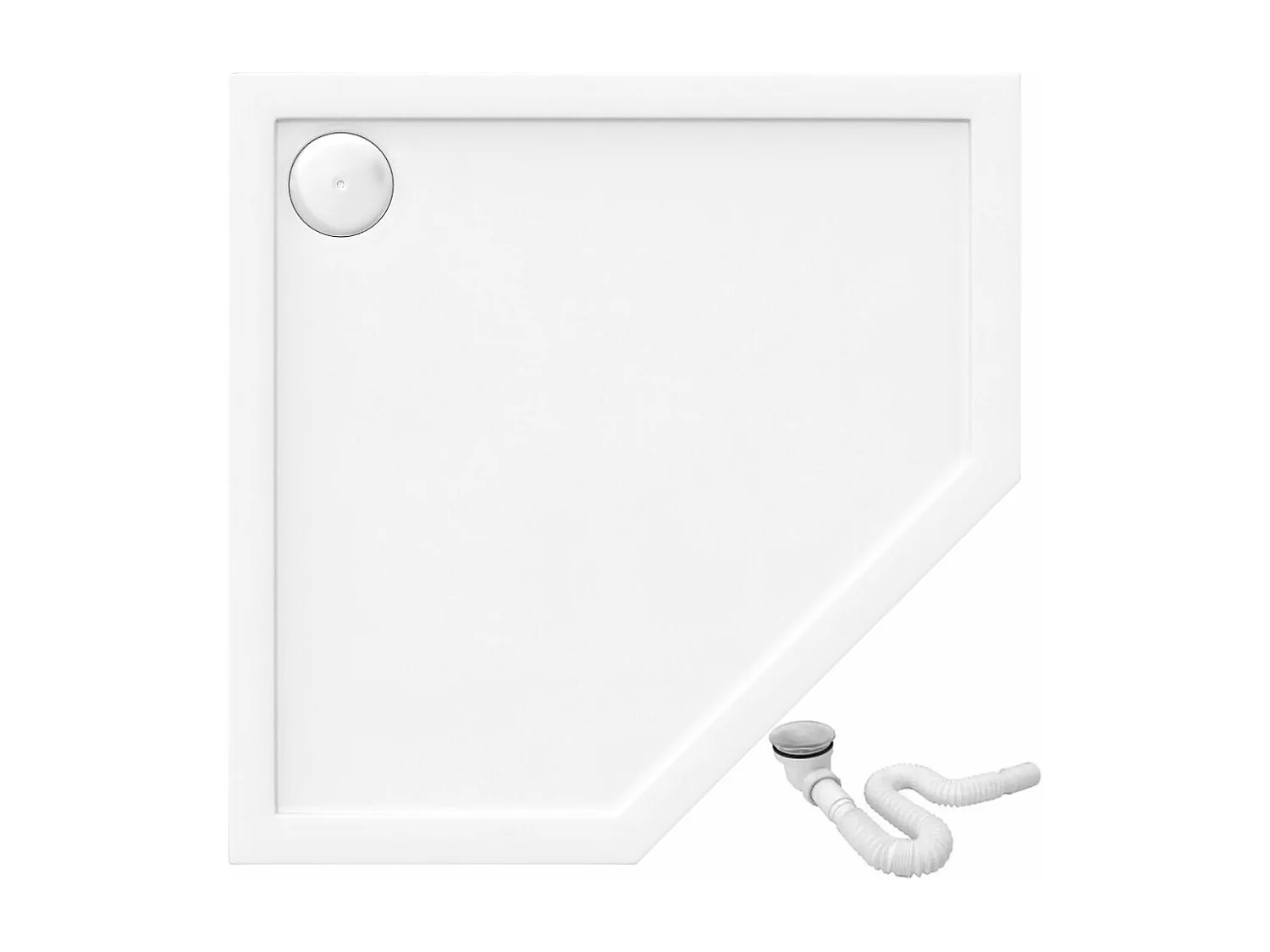 RECEVEUR DE DOUCHE REA DIAMOND WHITE 90X90