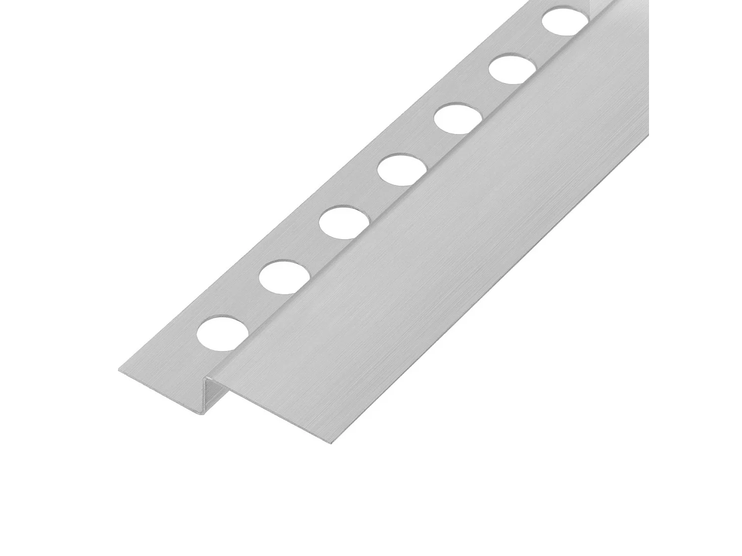 Douchebakstrip Vooraan Rea 130Cm Brush Nickel