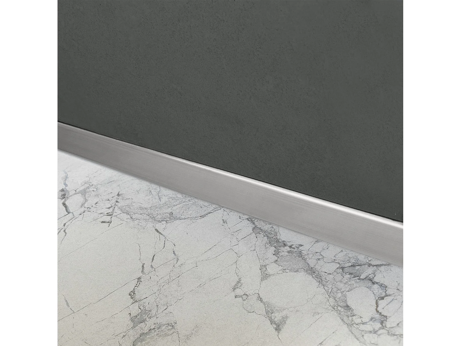 Douchebakstrip Vooraan Rea 130Cm Brush Nickel