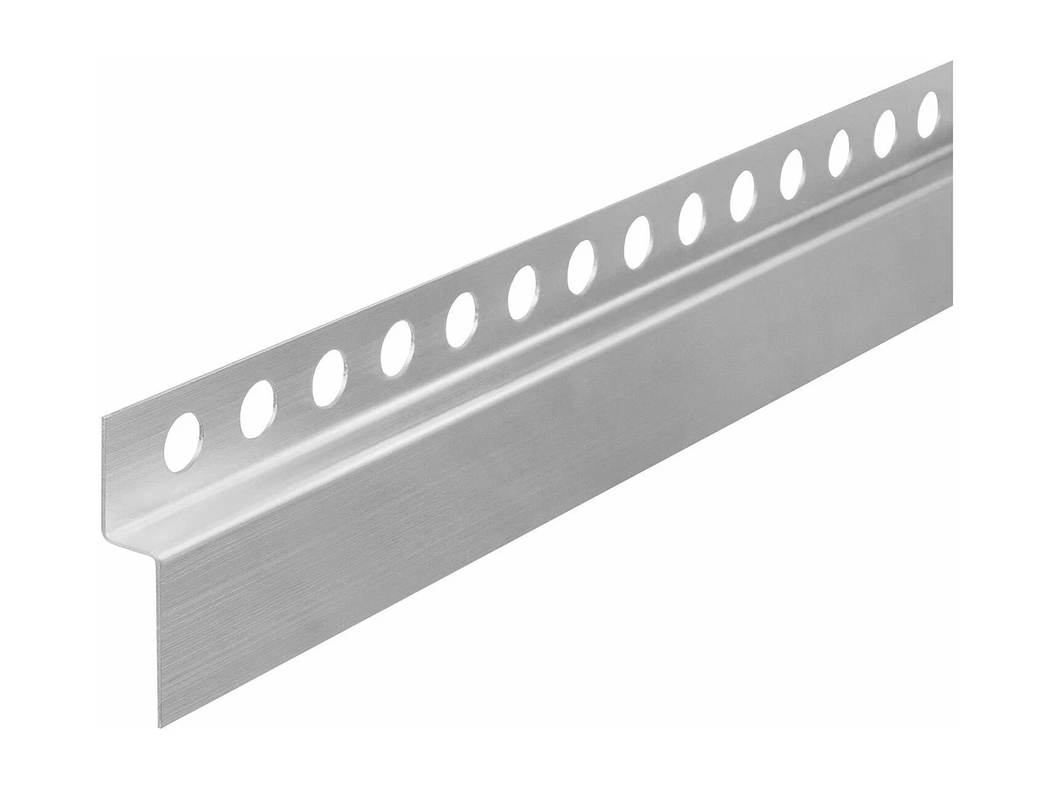 Douchebakstrip Vooraan Rea 130Cm Brush Nickel