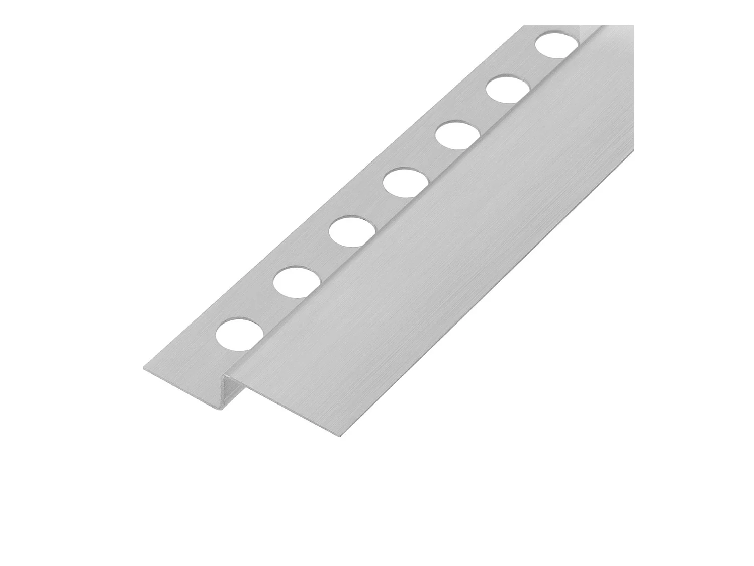 Bande De Bordure Frontale De Receveur De Douche Rea 130Cm Brush Nickel