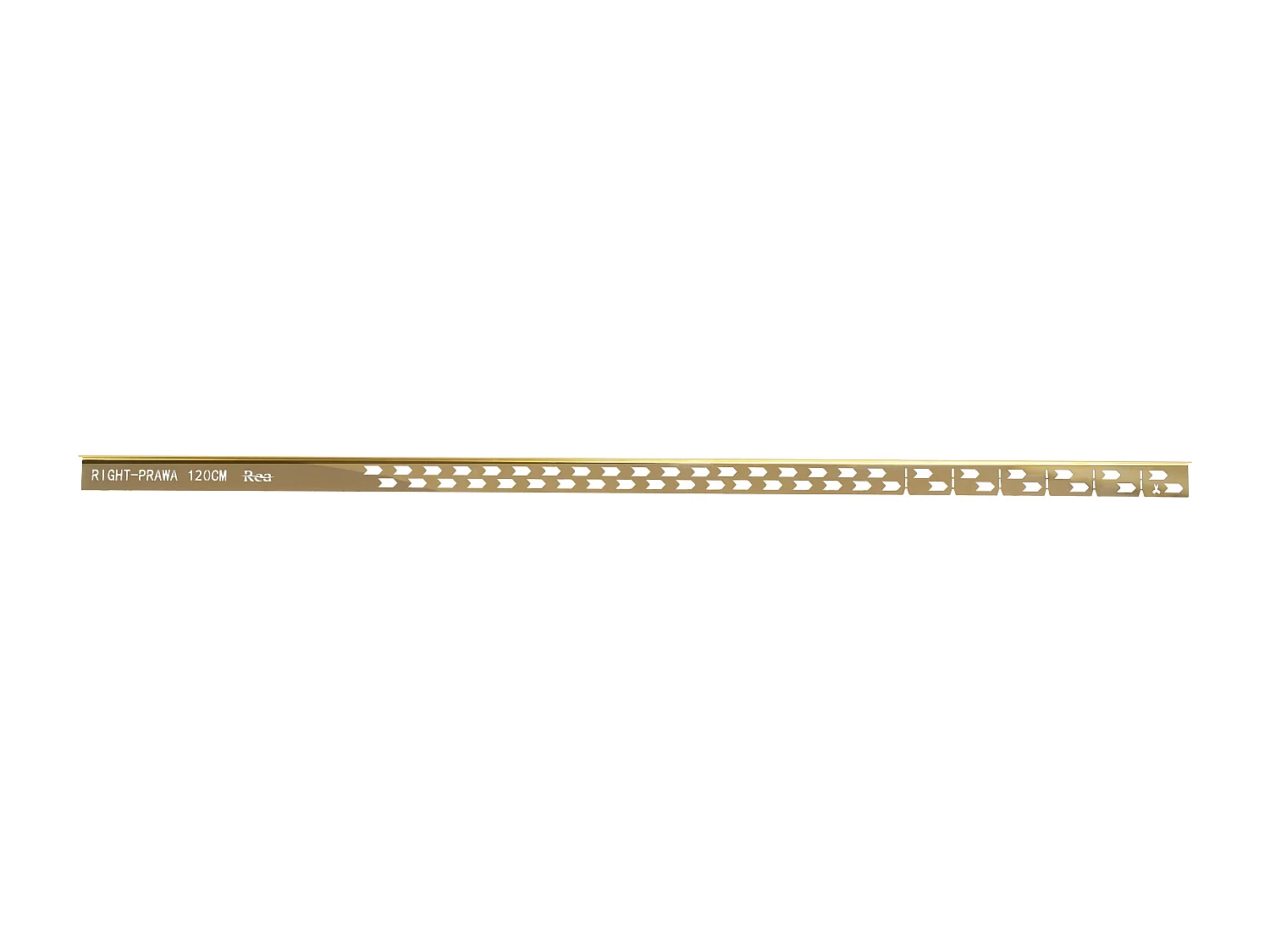Verloopprofiel Rea 120Cm Right Gold