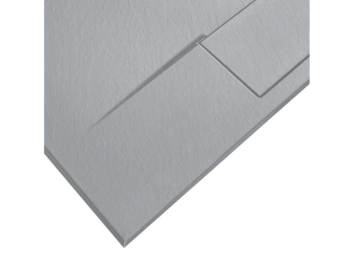 Base De Duche Rea Bazalt 90X90 Grey