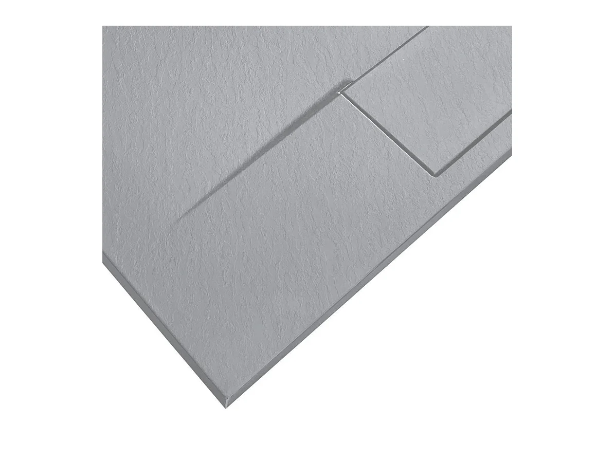 Plato De Ducha Rea Bazalt 90X90 Grey