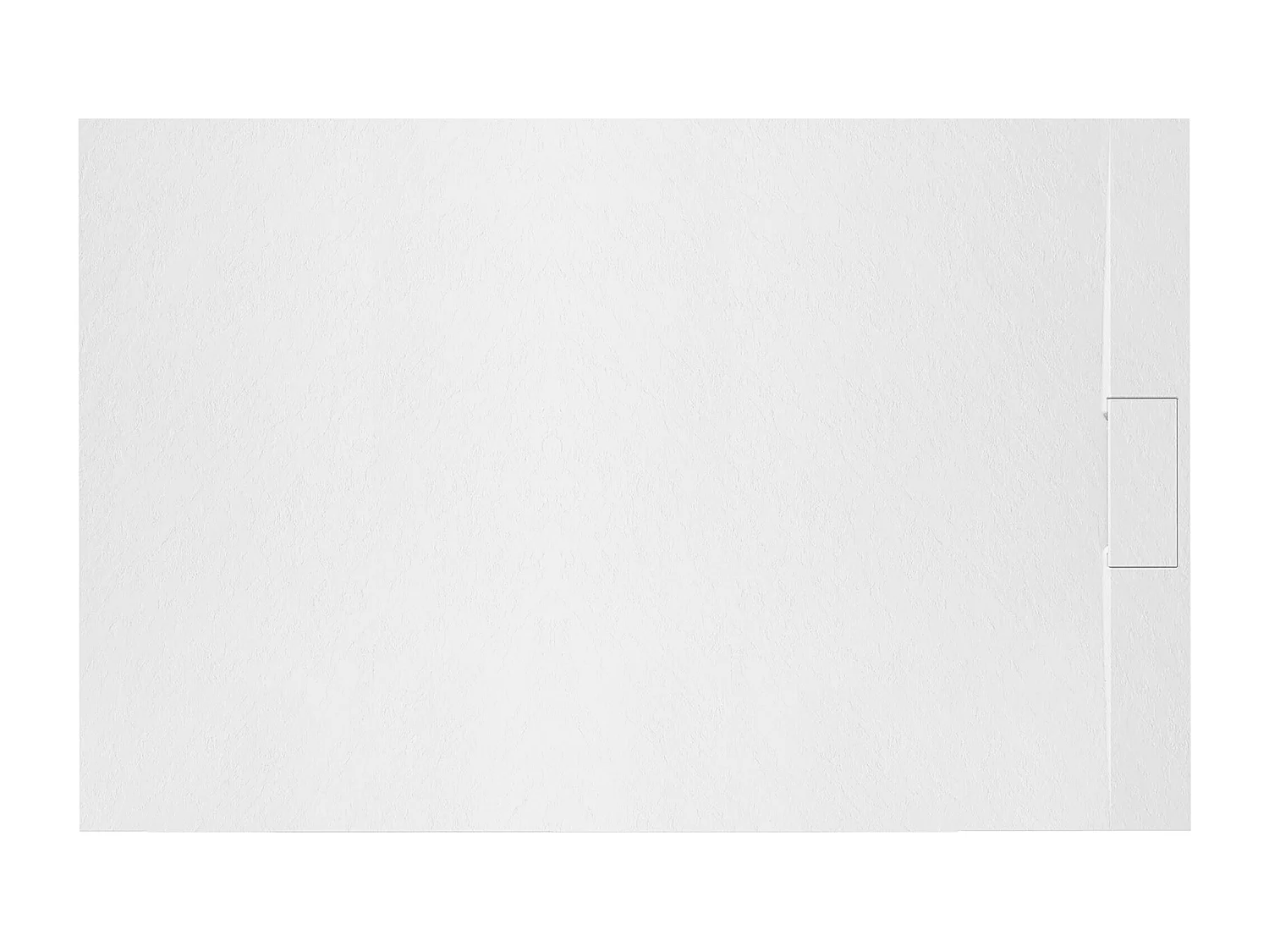 Plato De Ducha Rea Bazalt 90X120 White
