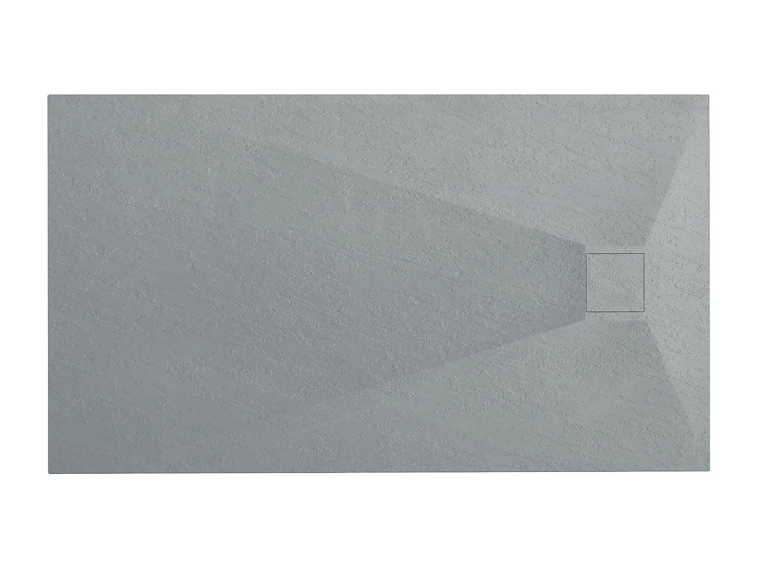 Piatto Doccia Rea Magnum 90X120 Grey