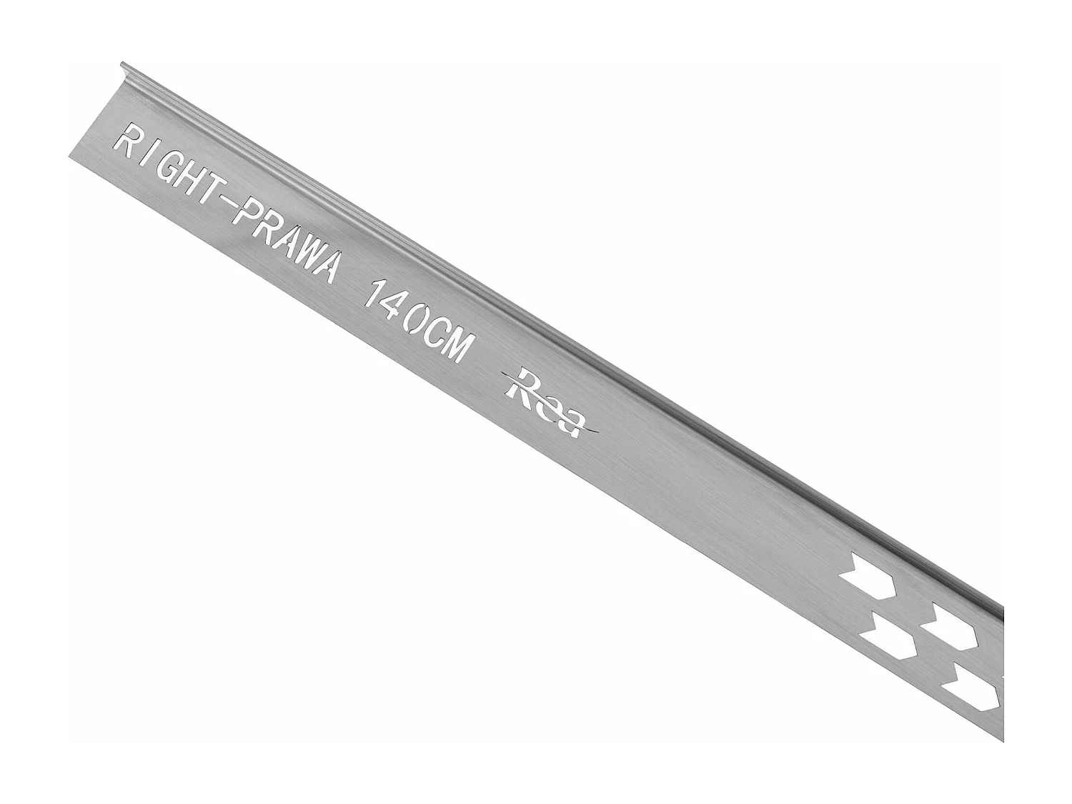 Profilé De Chute Latéral Pour Receveur De Douche Rea 140Cm Left Brush Nickel