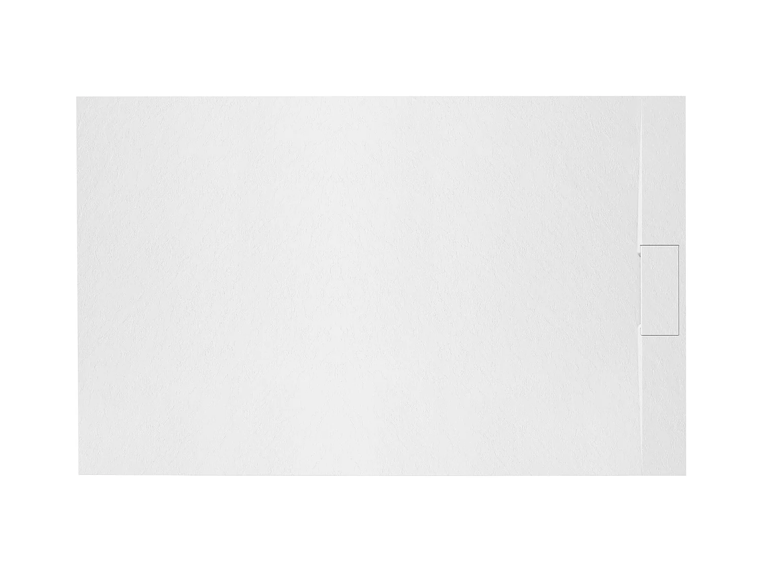 Douchebak Rea Bazalt 80X100 White