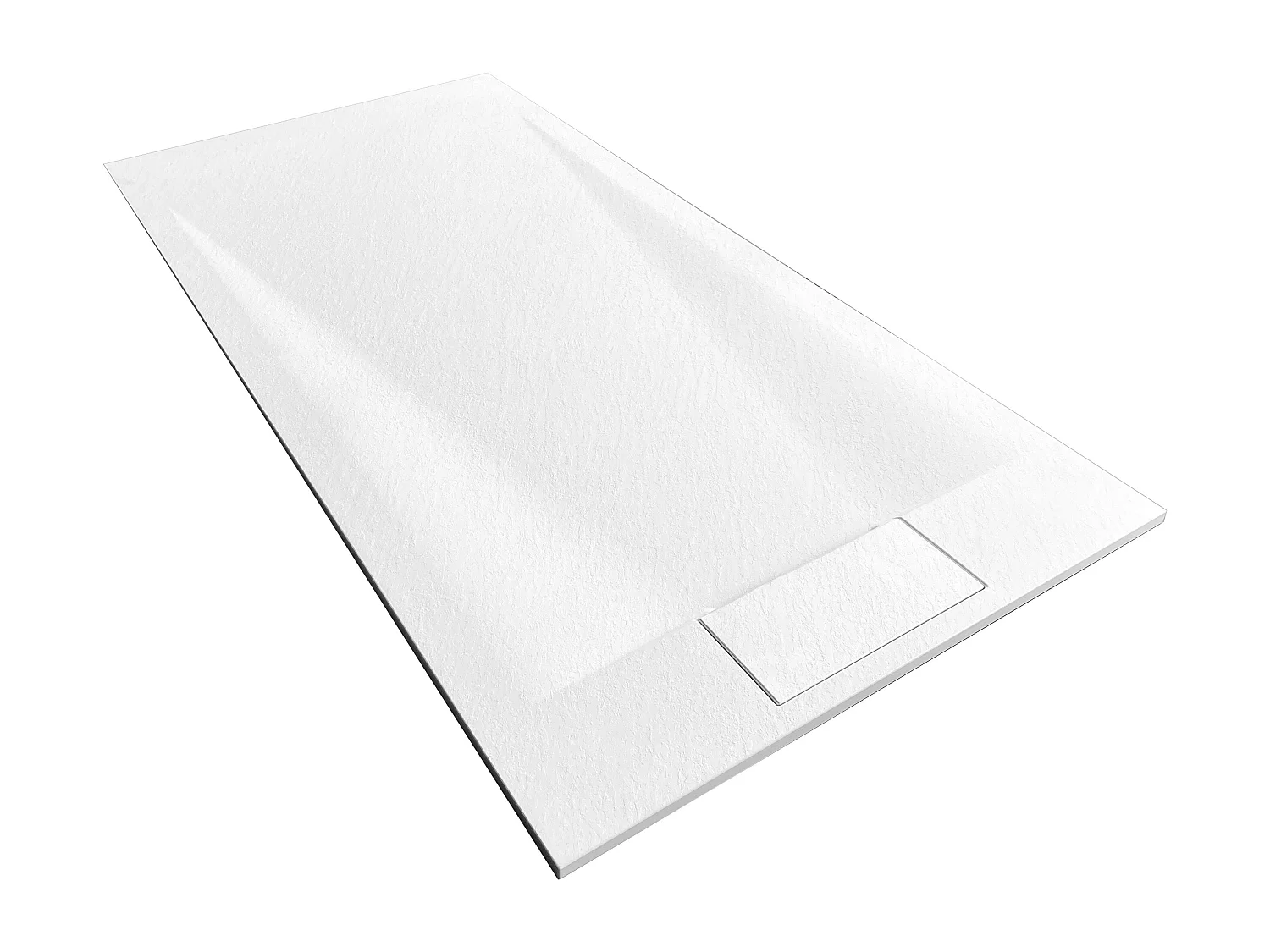 Duschtasse Rea Bazalt 80X100 White