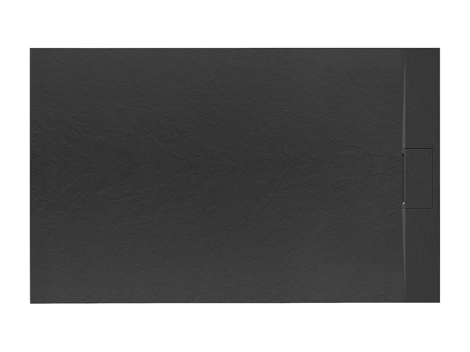 Receveur De Douche Rea Bazalt 80X100 Black