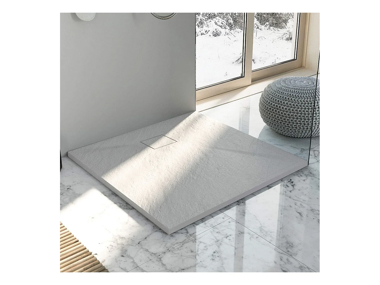 Receveur De Douche Rea Magnum White 90X90